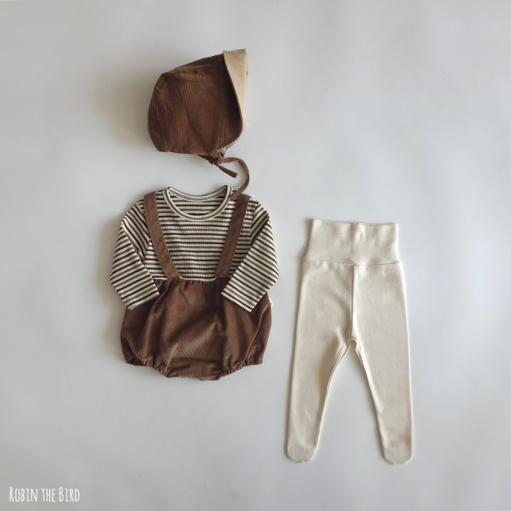 Corduroy Overall Suit