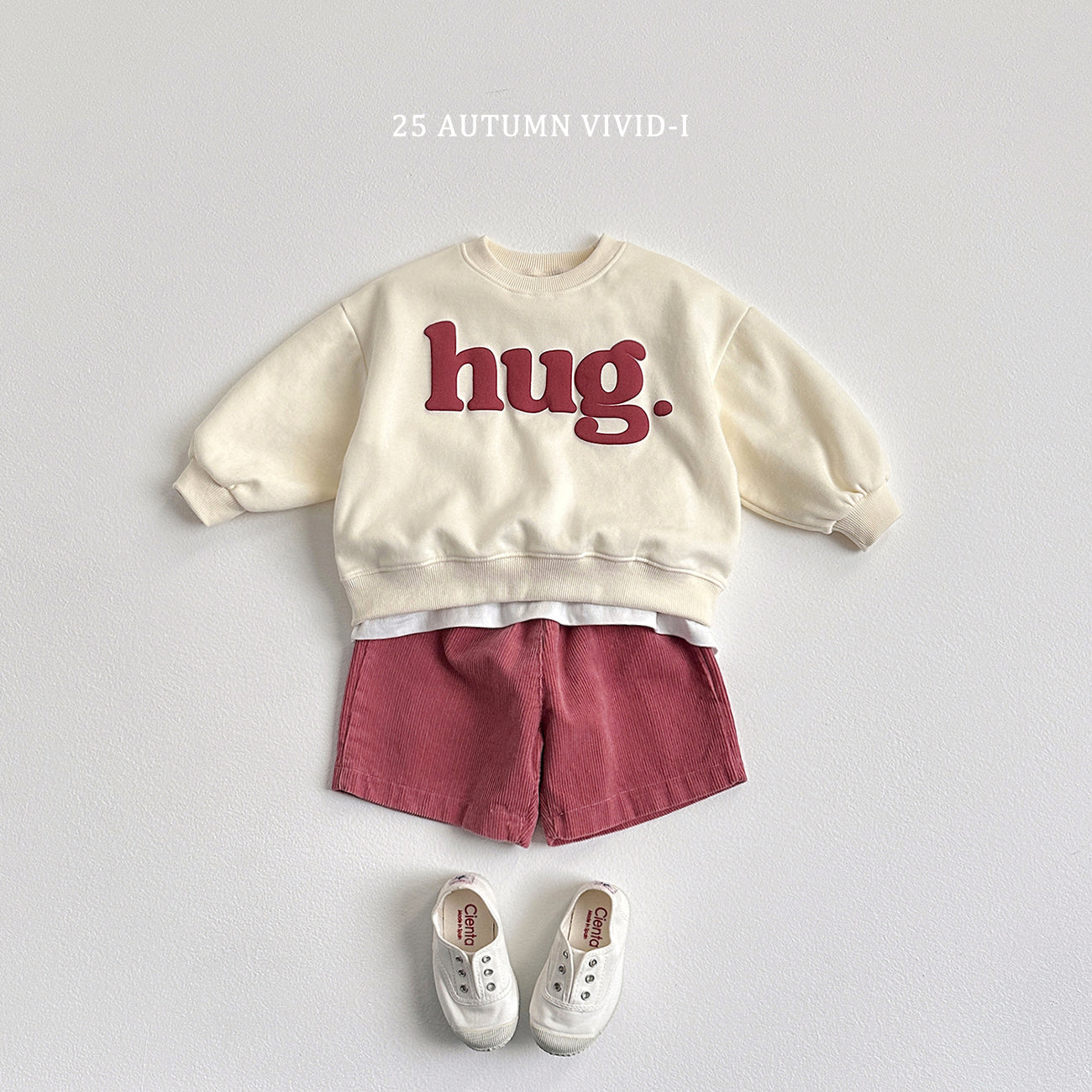 Hug Embossed Sweatshirt