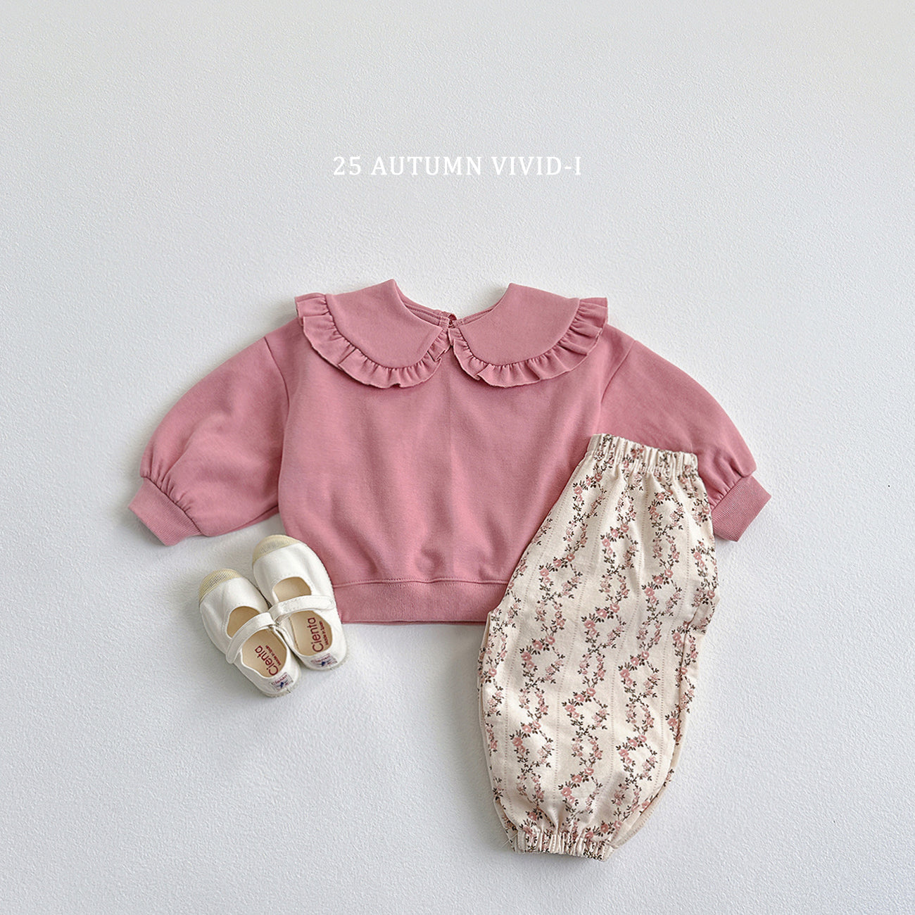 Round Collar Flared Set-up