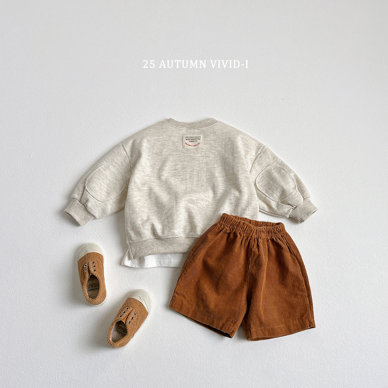 Label Baggy Sweatshirt