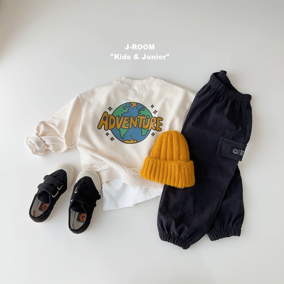 Washed Corduroy Jogger Pants