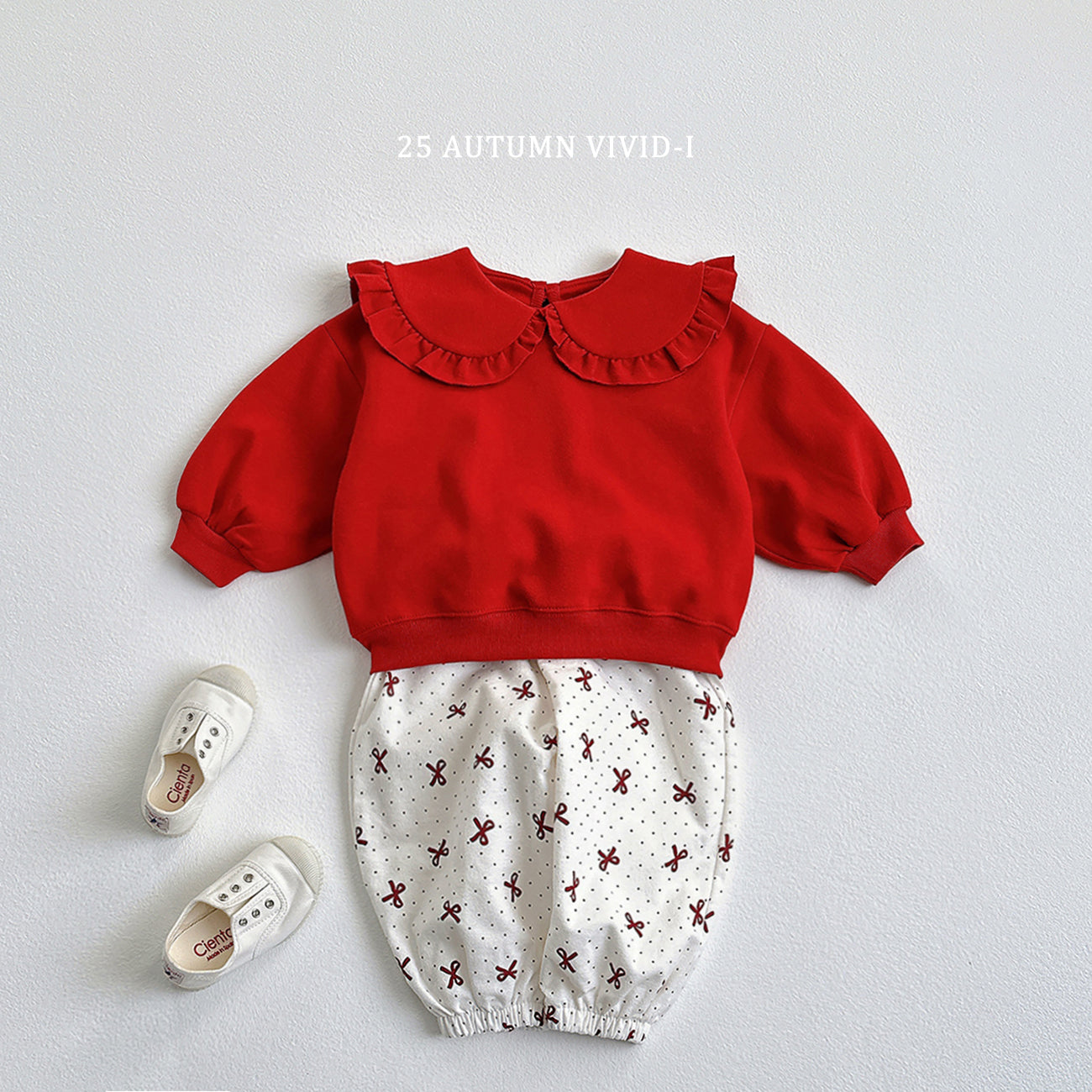 Round Collar Flared Set-up