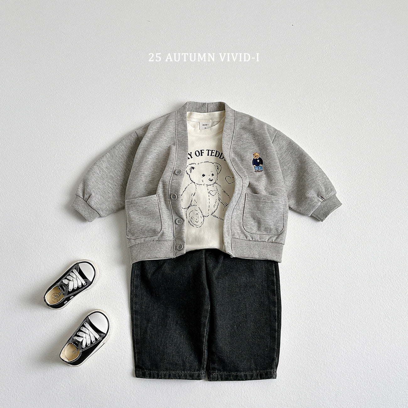 Bear Check Set (Top + Bottom)