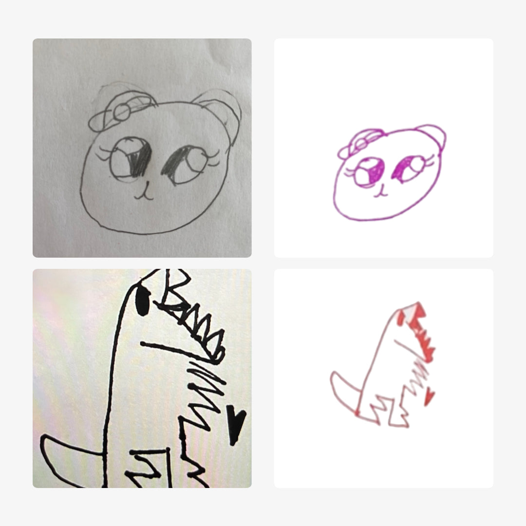 Lollipop Personalized Drawing Stamp