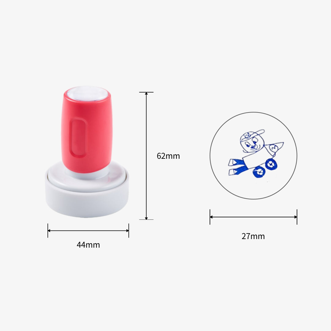 Lollipop Personalized Drawing Stamp