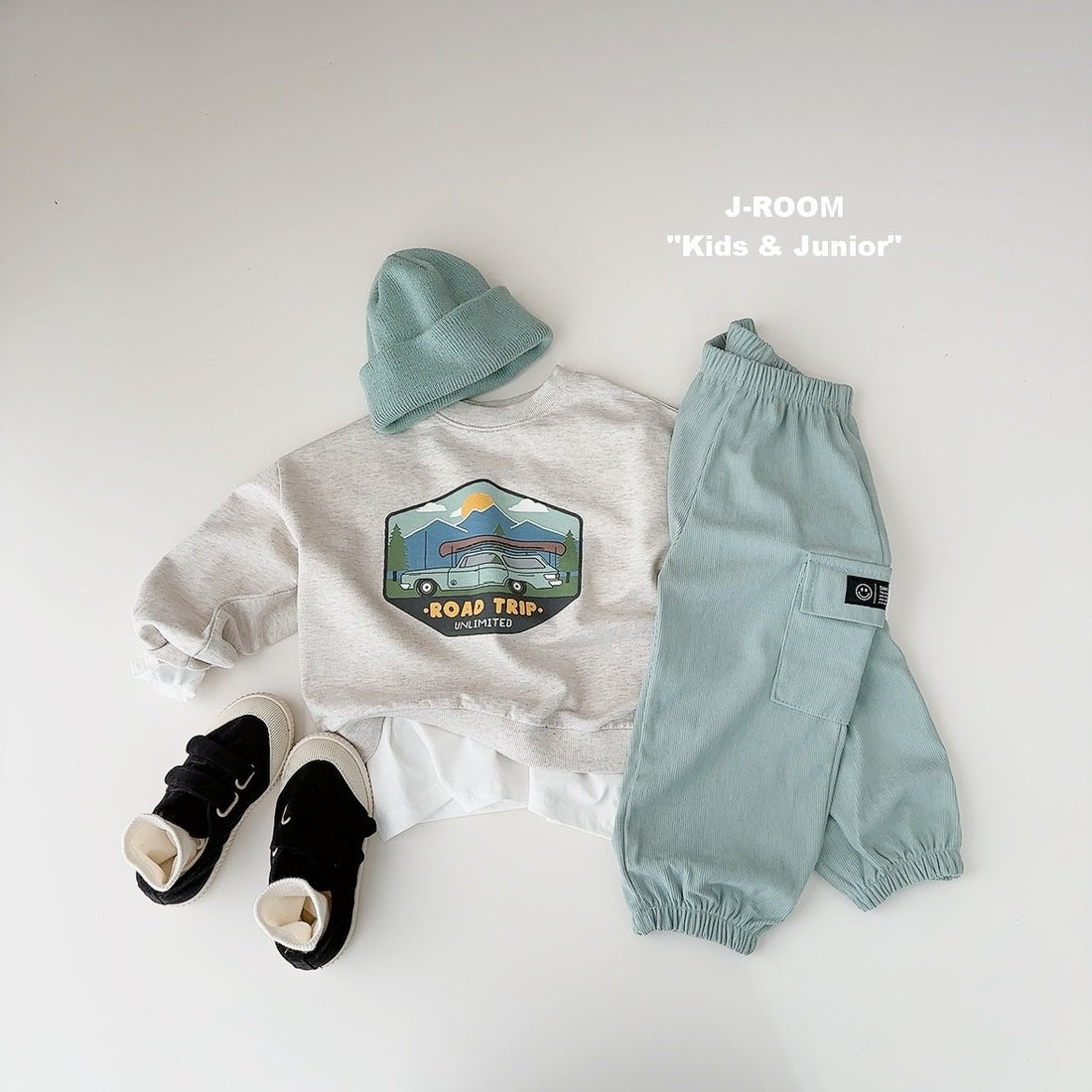 Washed Corduroy Jogger Pants