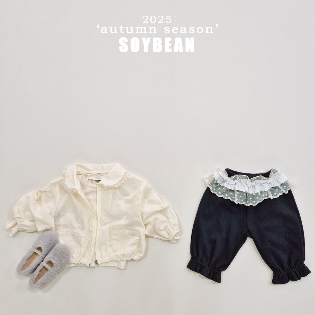 Lace Camp Frill Pants