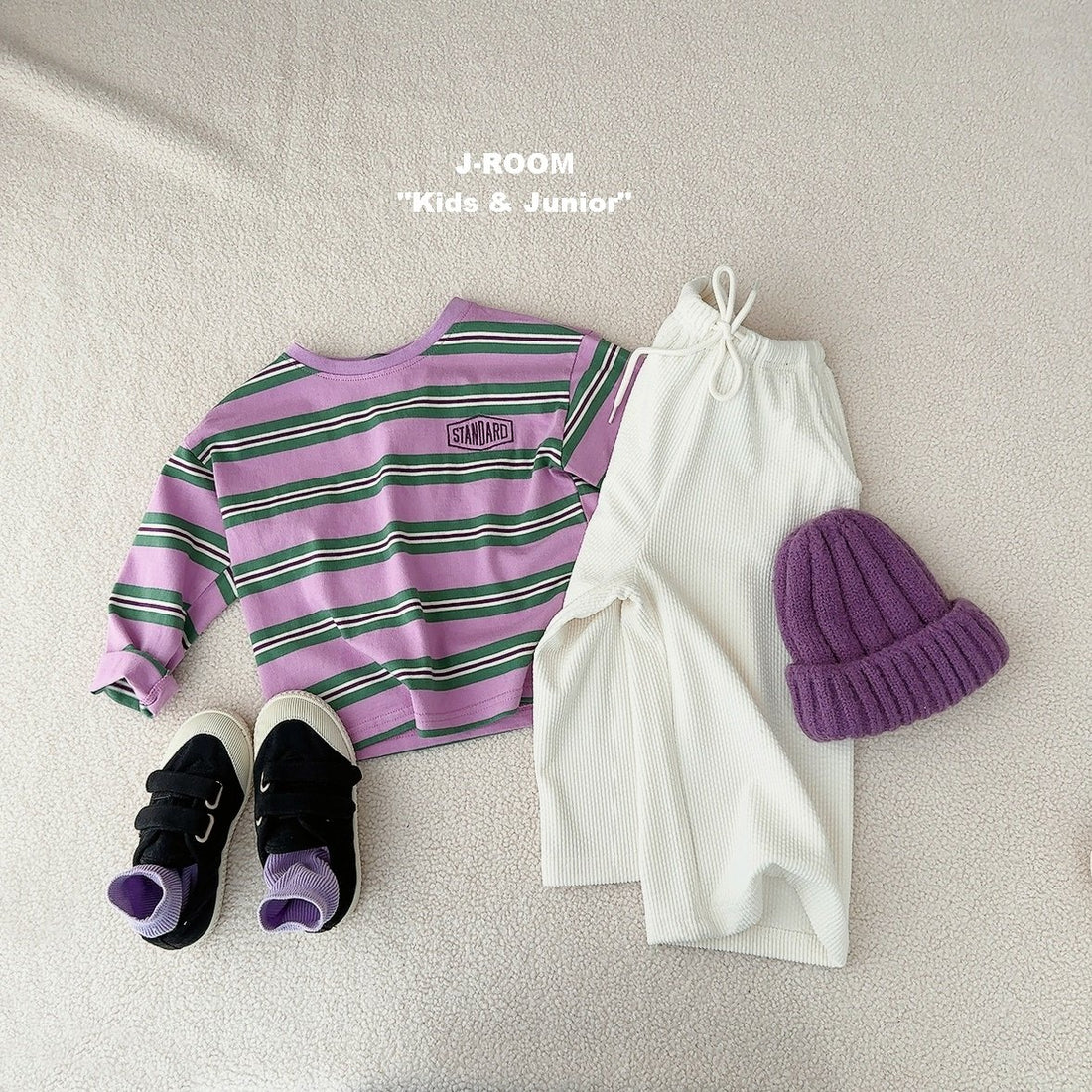 Kale Stripe Tee