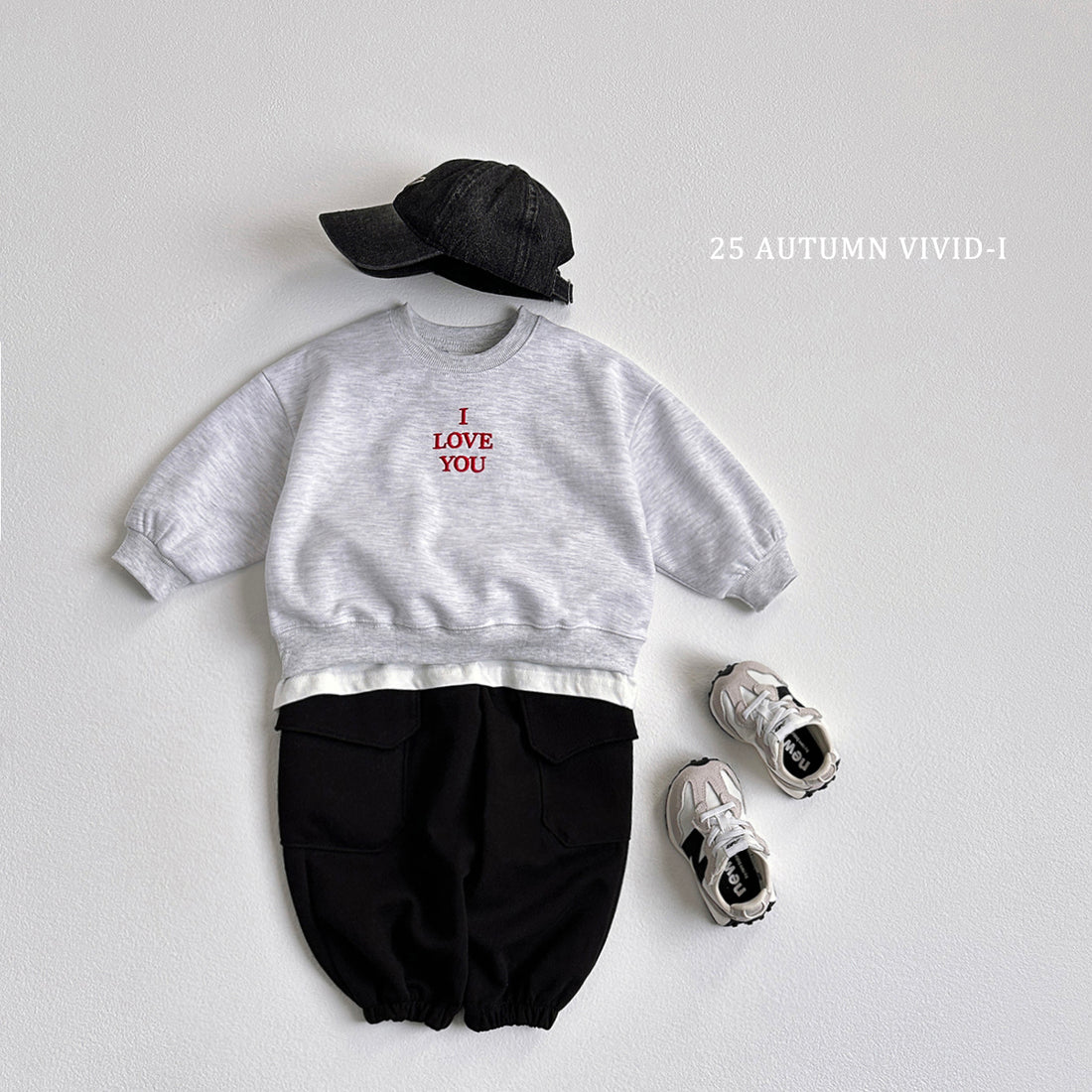Love Embroidery Set (Top + Bottom)