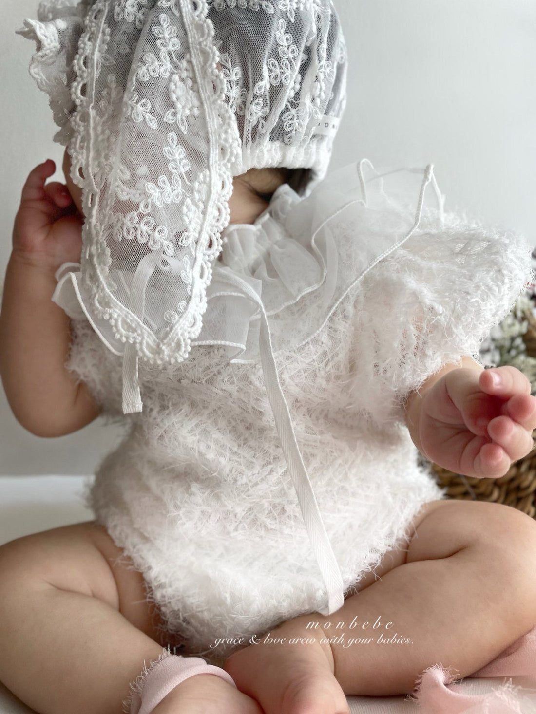 Lace Bunny Bonnet