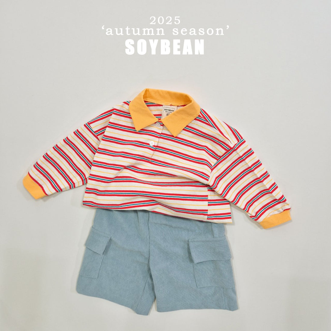 Colorblock Collar Tee