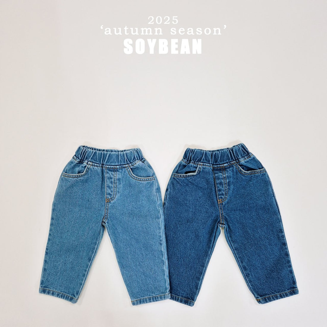 Tapered Denim Pants