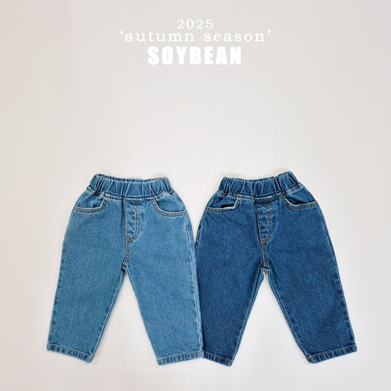 Tapered Denim Pants