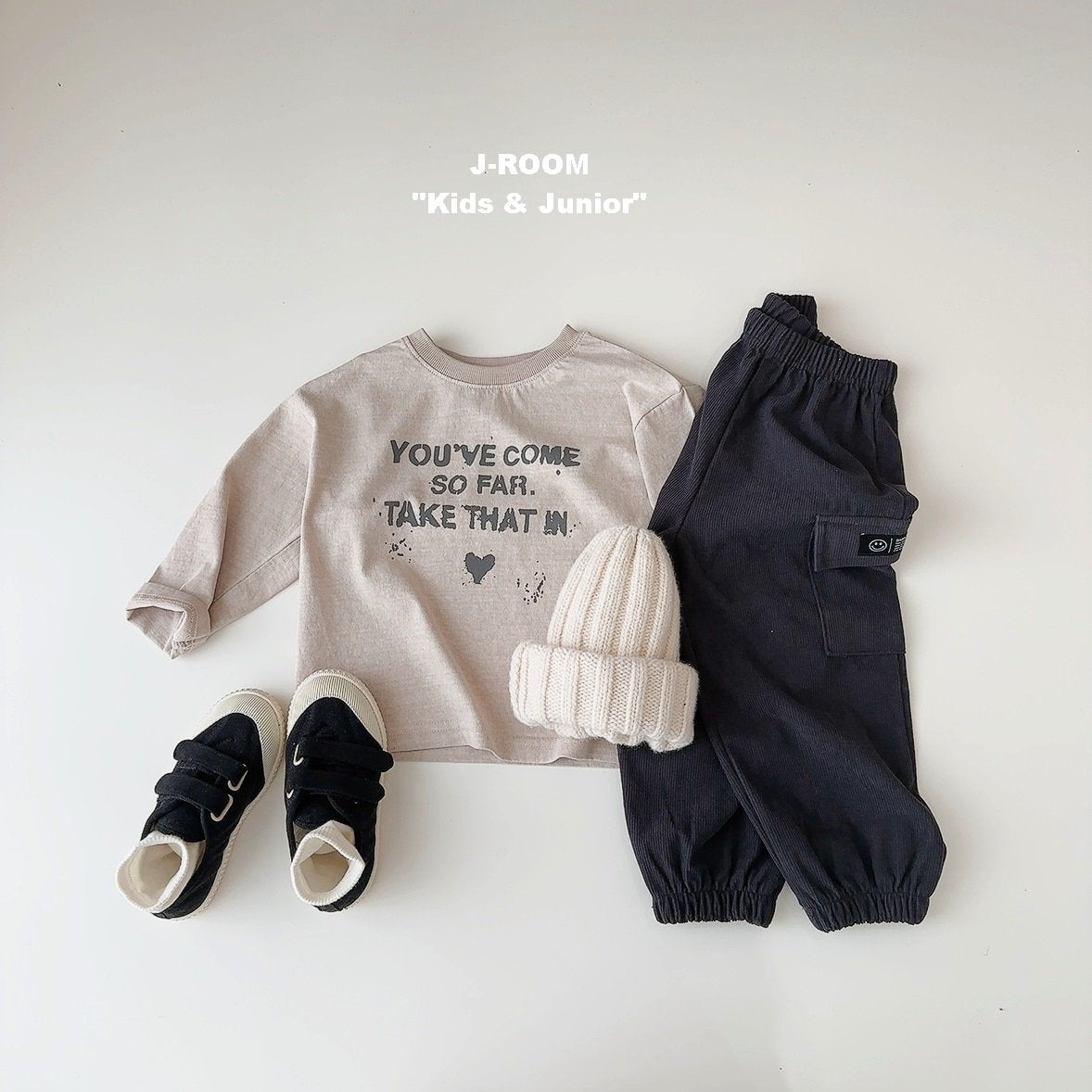 Washed Corduroy Jogger Pants