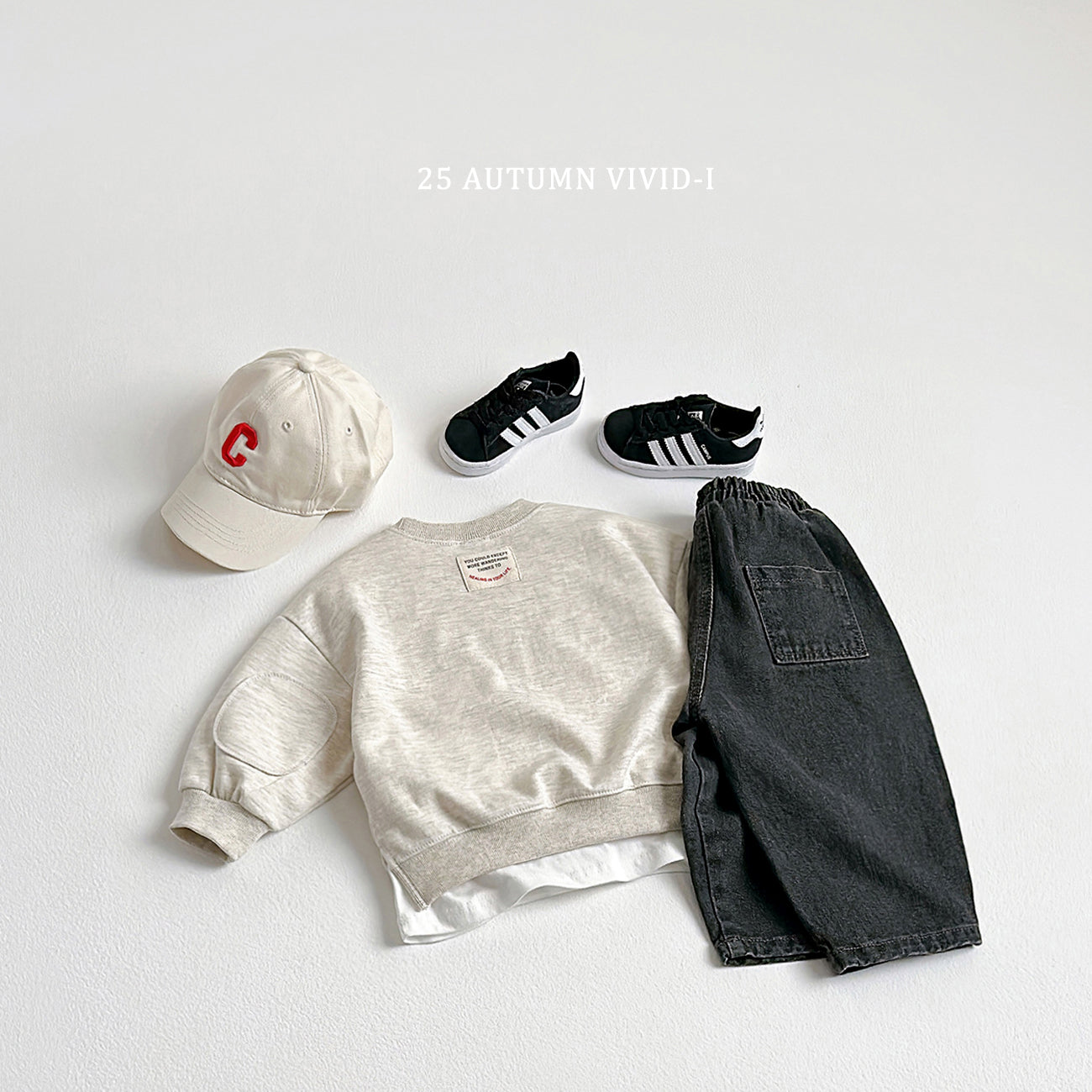 Label Baggy Sweatshirt