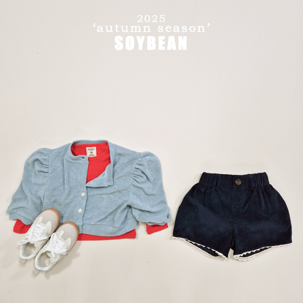 Balloon Corduroy Shorts