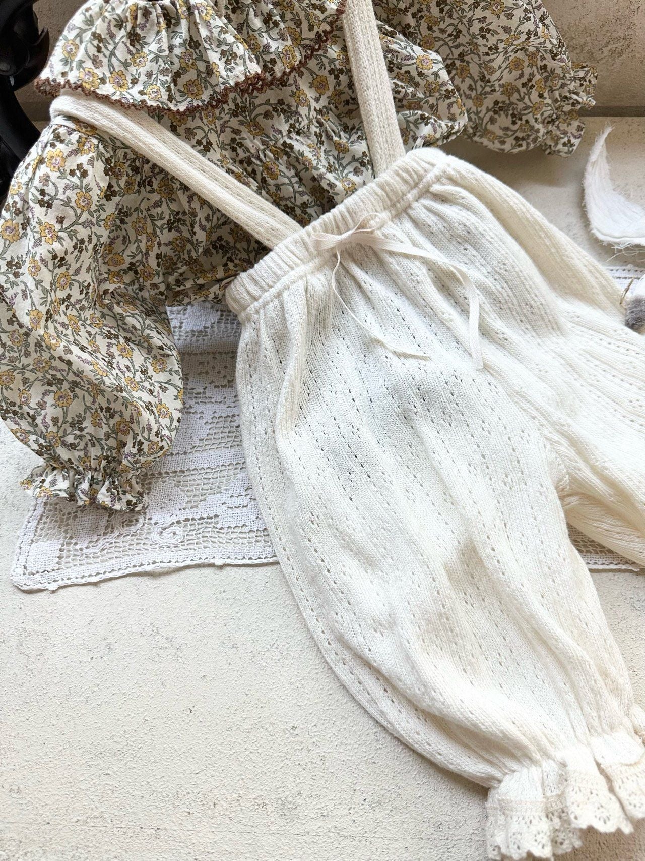 Cha Cha Lace Suspender Pants