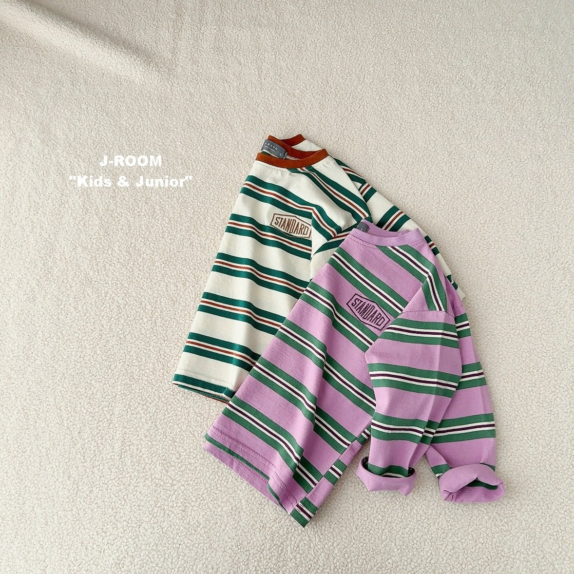 Kale Stripe Tee