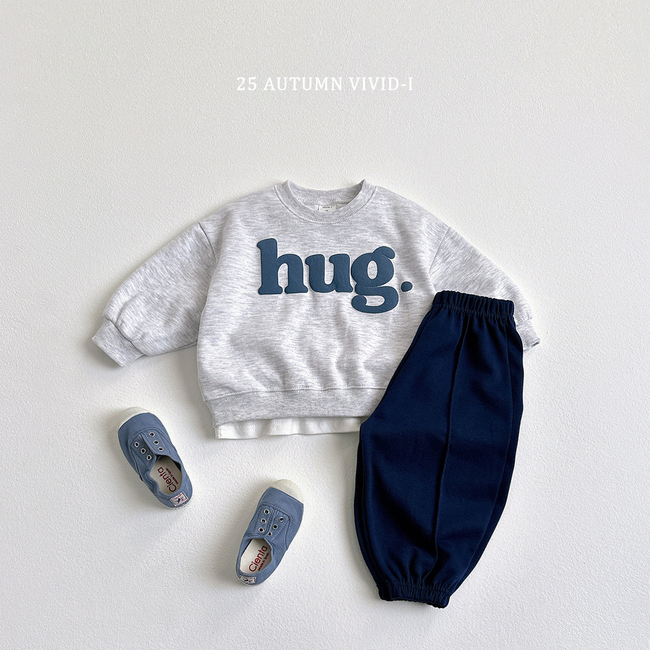 Hug Embossed Sweatshirt