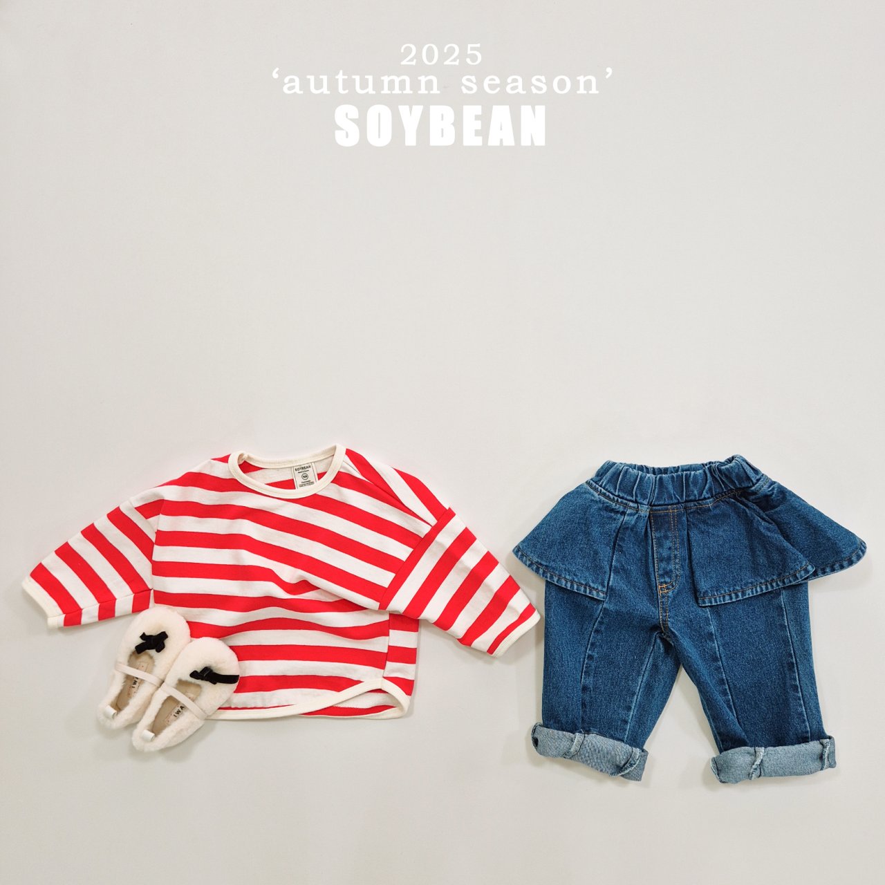 Ribbed Striped Sweatshirt