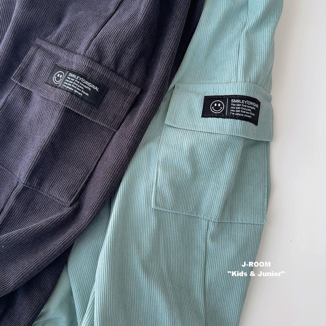 Washed Corduroy Jogger Pants