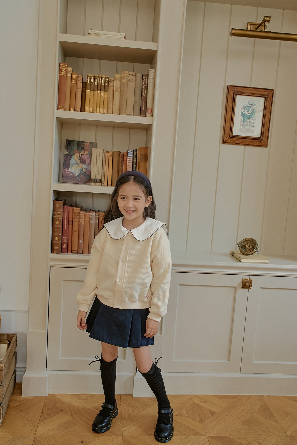 Belted Cotton Skirt