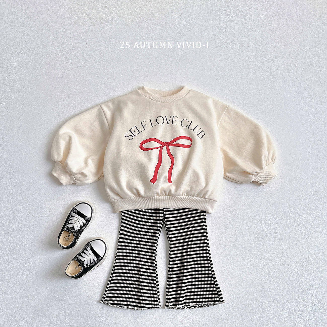 Stripe Flared Pants