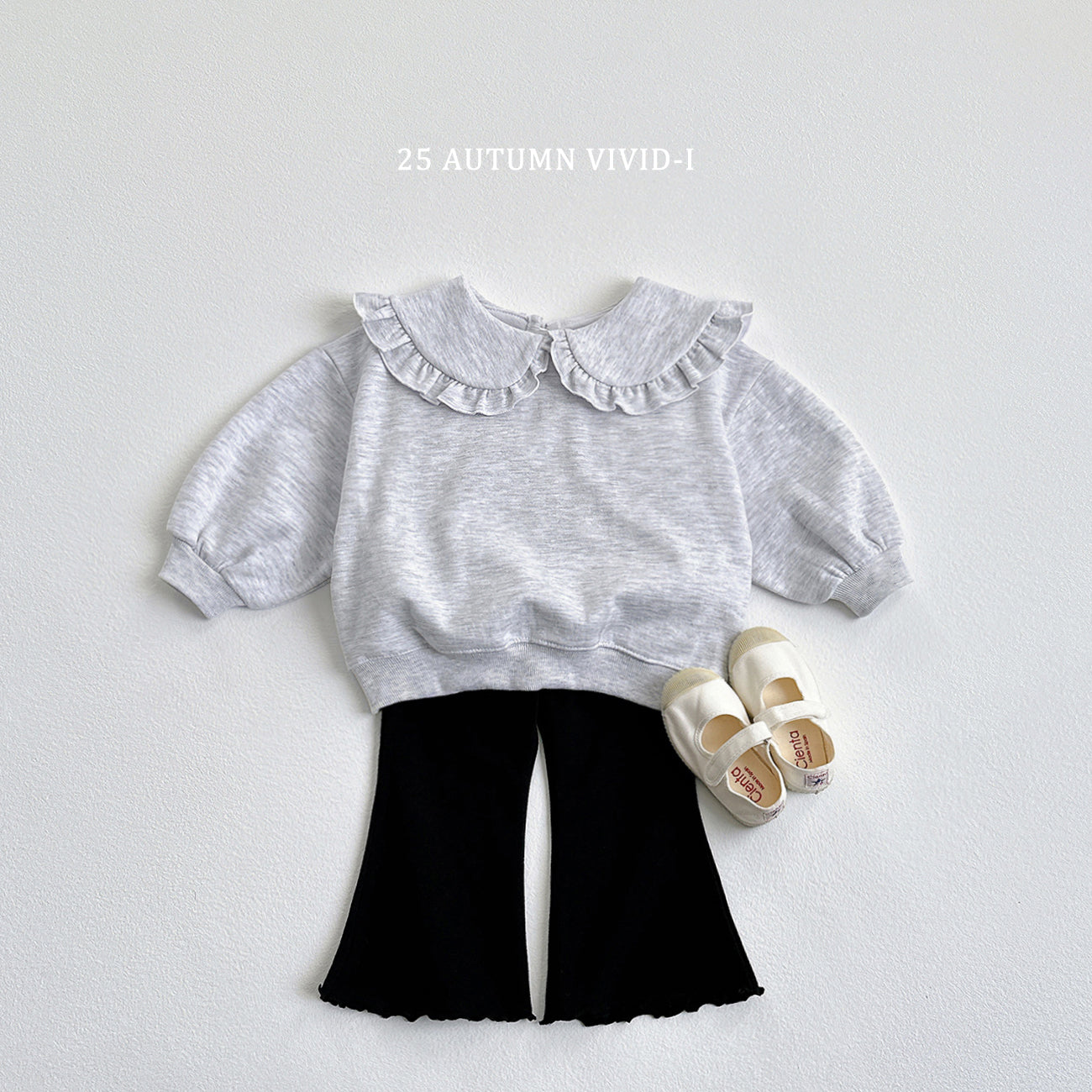 Round Collar Flared Set-up