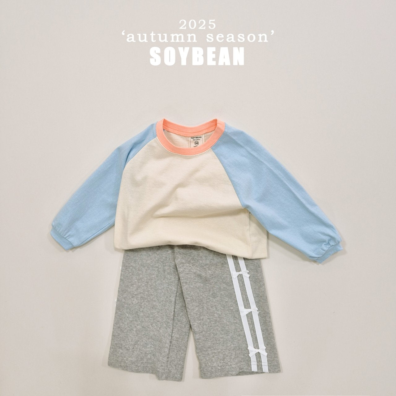 Ribbon Terry Line Pants