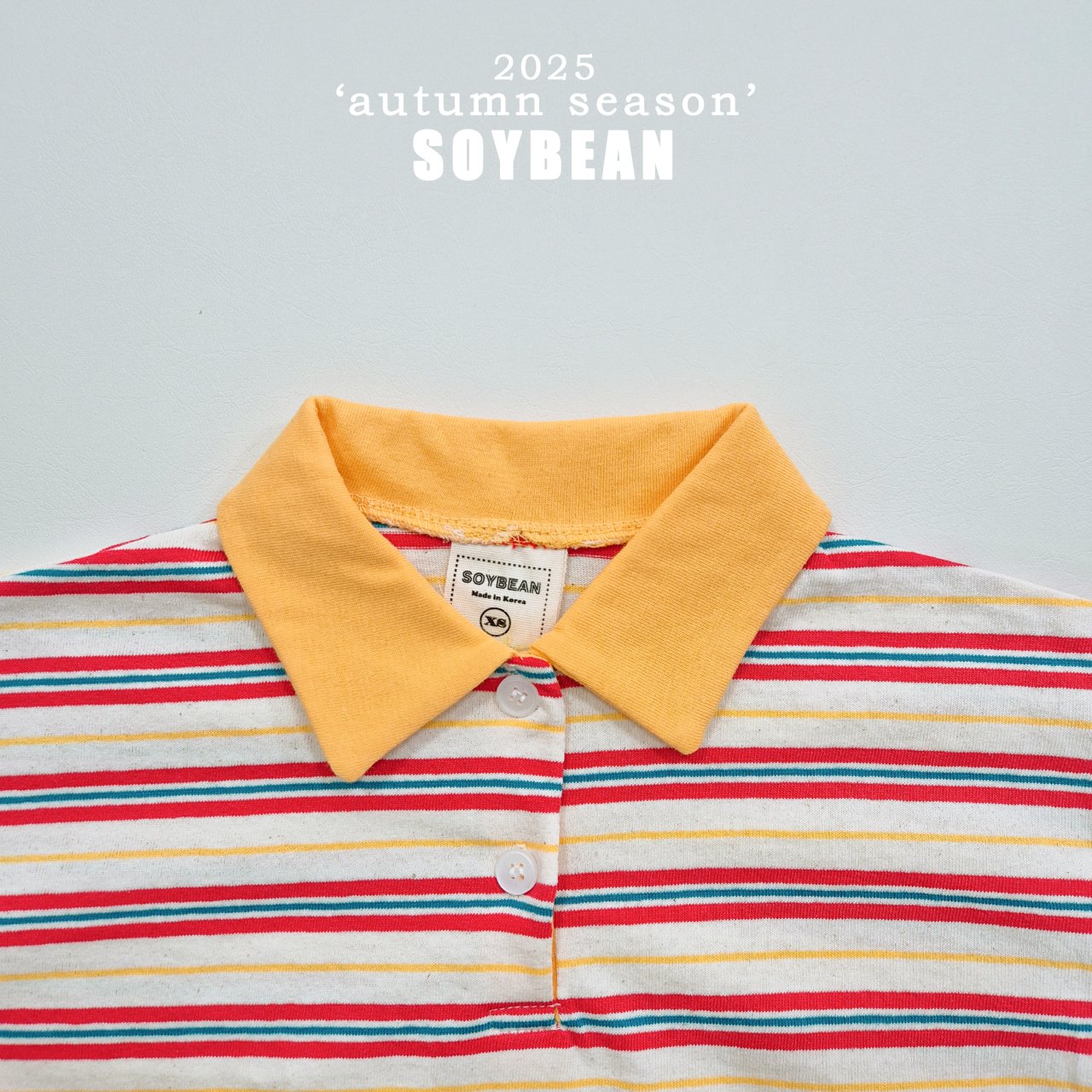 Colorblock Collar Tee