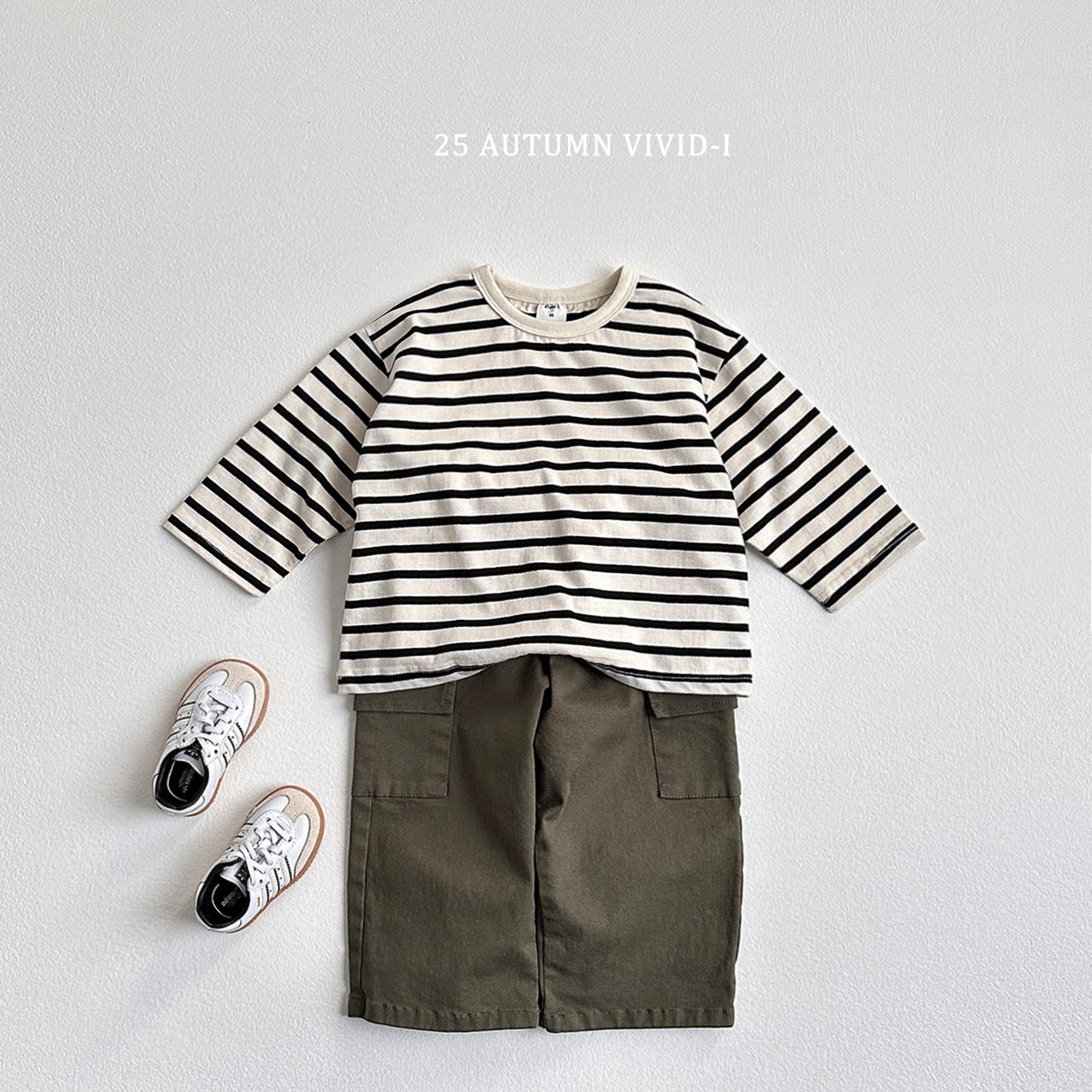 Ribbed Stripe T-shirt