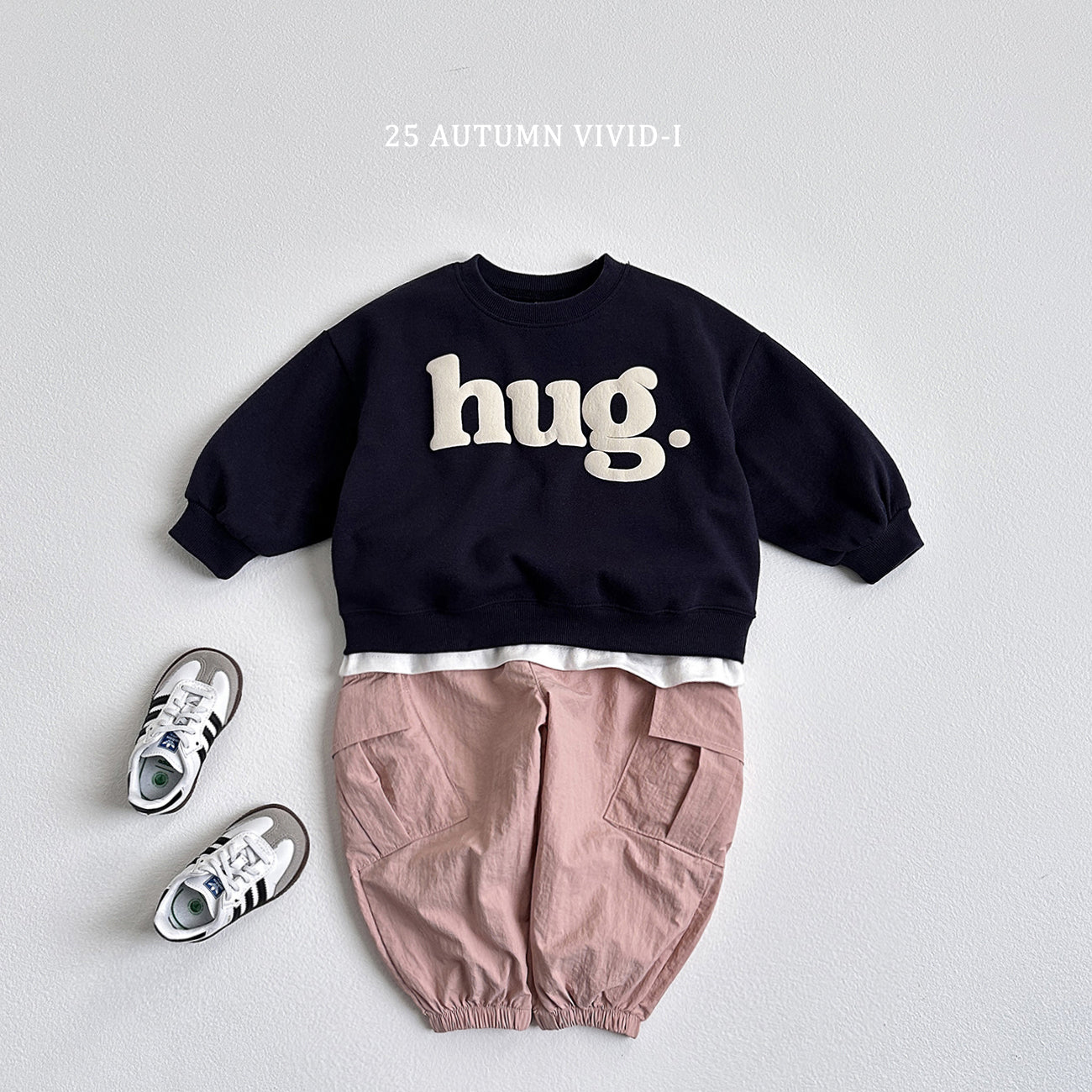 Hug Embossed Sweatshirt