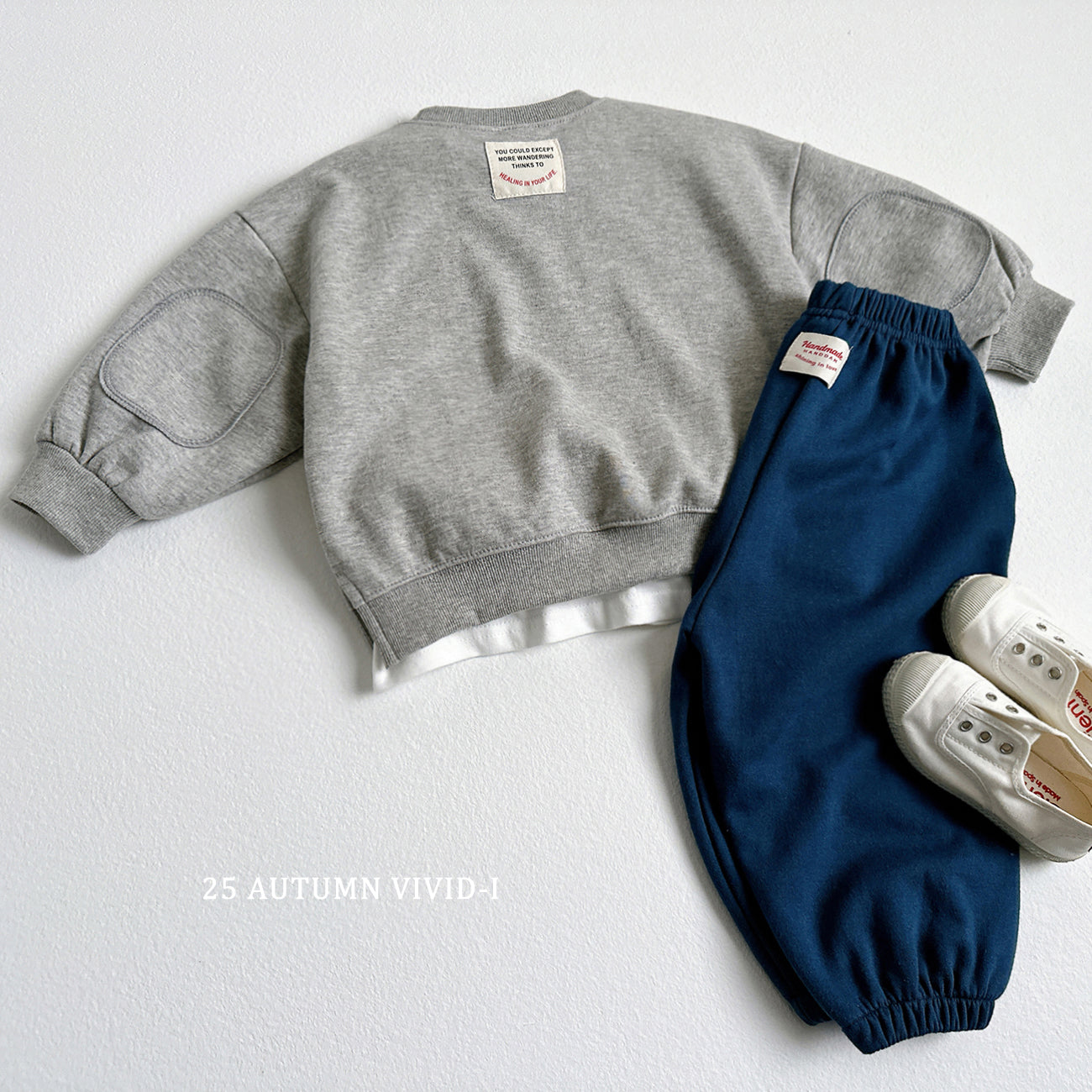Label Baggy Sweatshirt