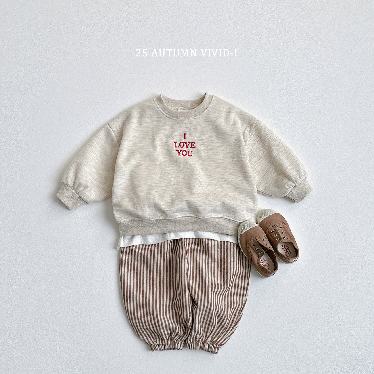Love Embroidery Set (Top + Bottom)