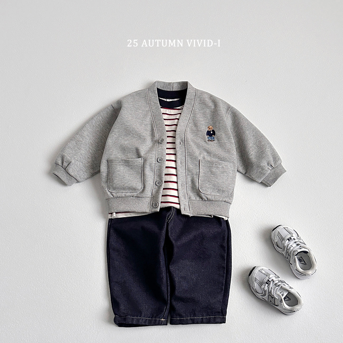 Smile Label Stripe T-shirt