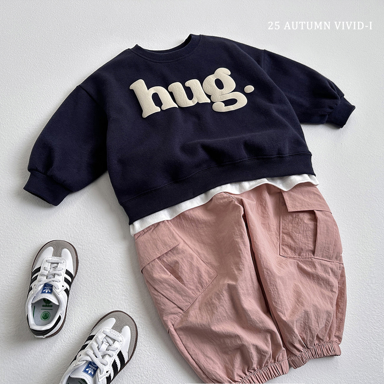 Hug Embossed Sweatshirt