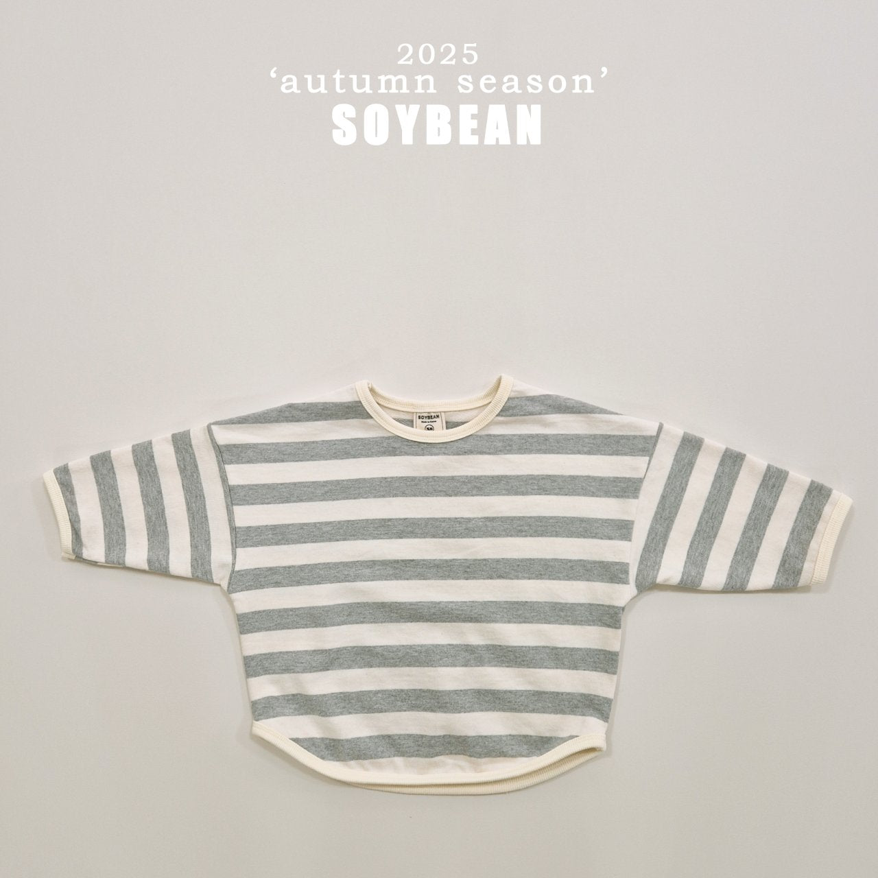 Ribbed Striped Sweatshirt