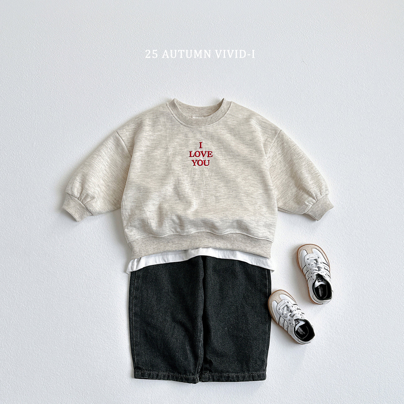 Love Embroidery Set (Top + Bottom)
