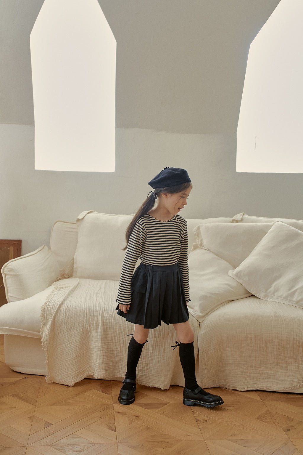 Day Pleated Skirt