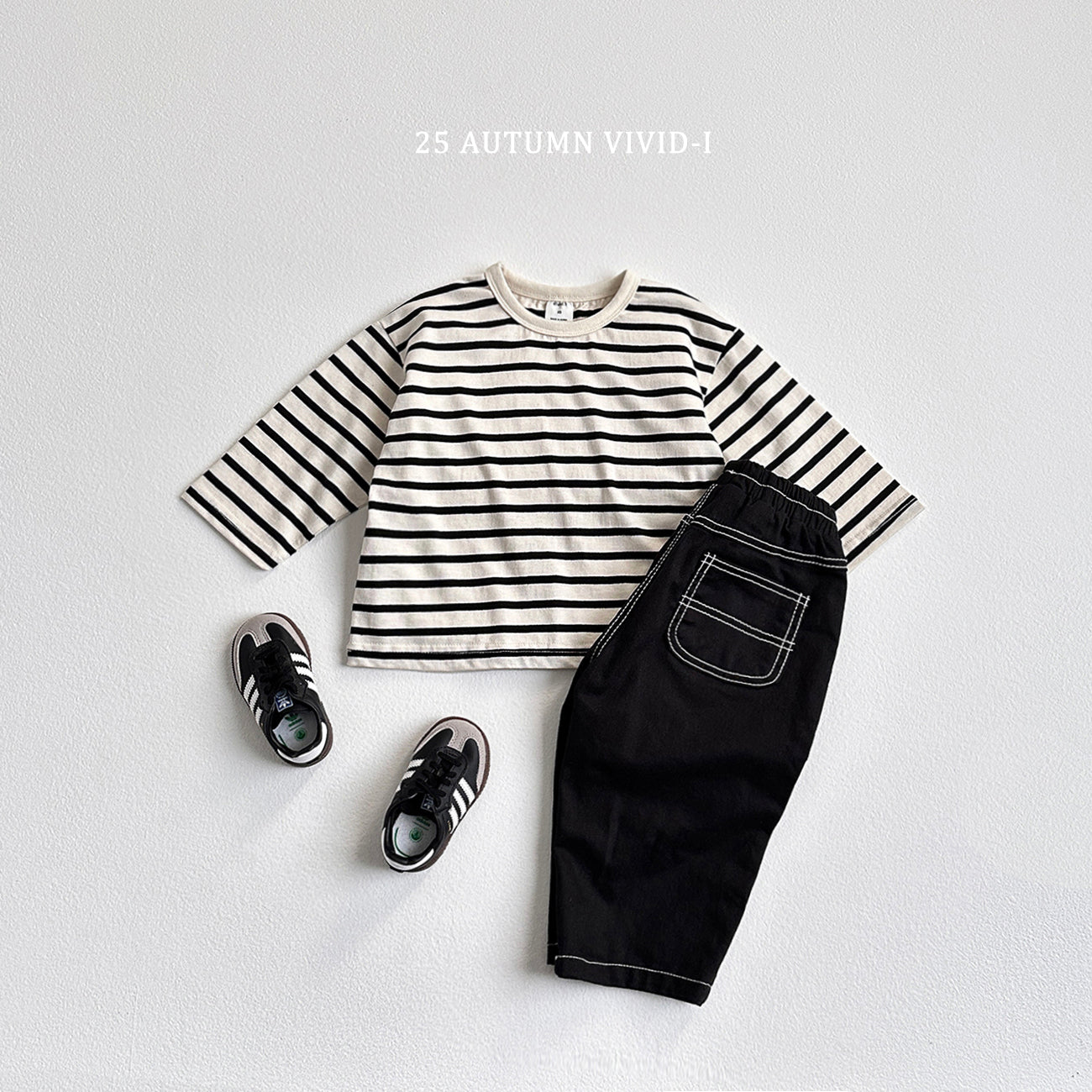 Ribbed Stripe T-shirt