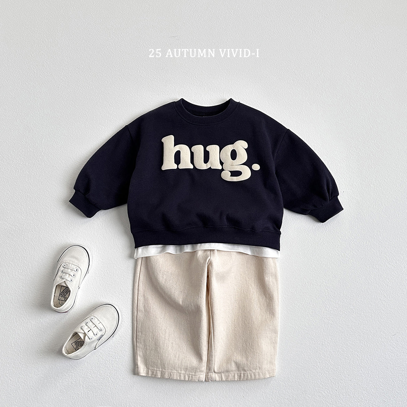 Hug Embossed Sweatshirt
