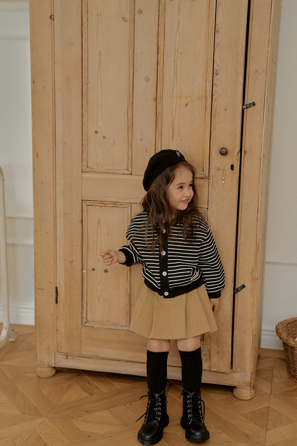 Belted Cotton Skirt