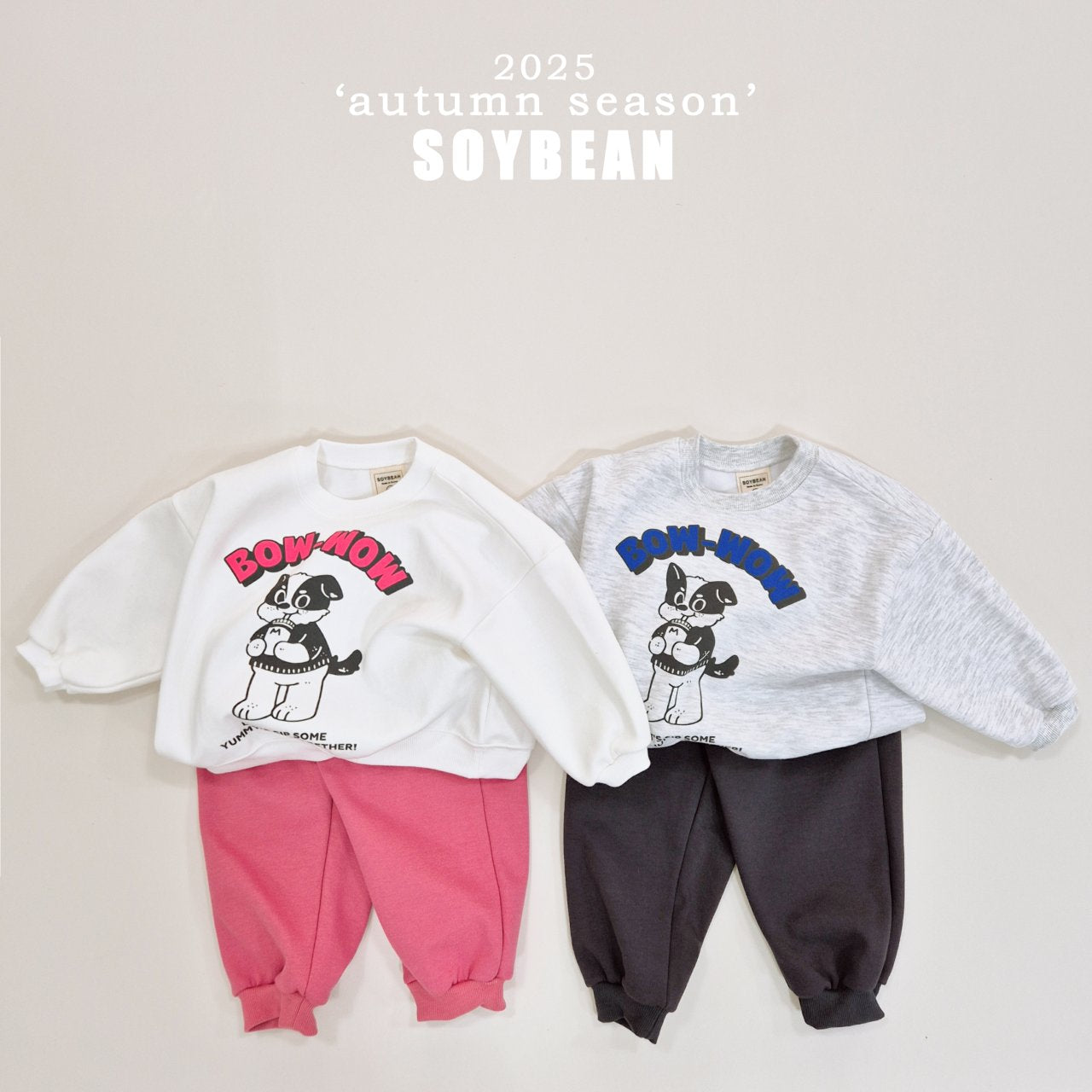 Bow Wow Colorblock Set