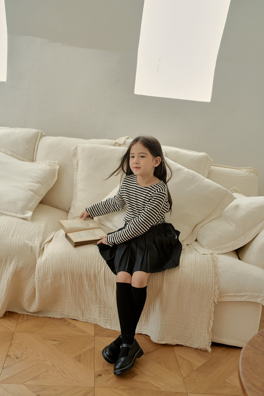 Day Pleated Skirt