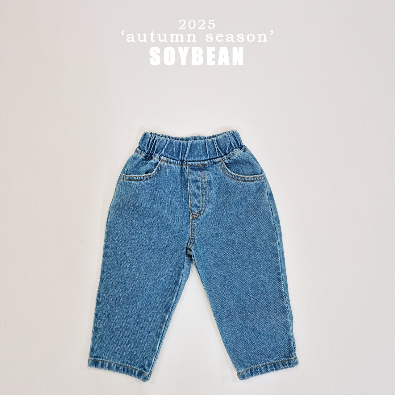 Tapered Denim Pants