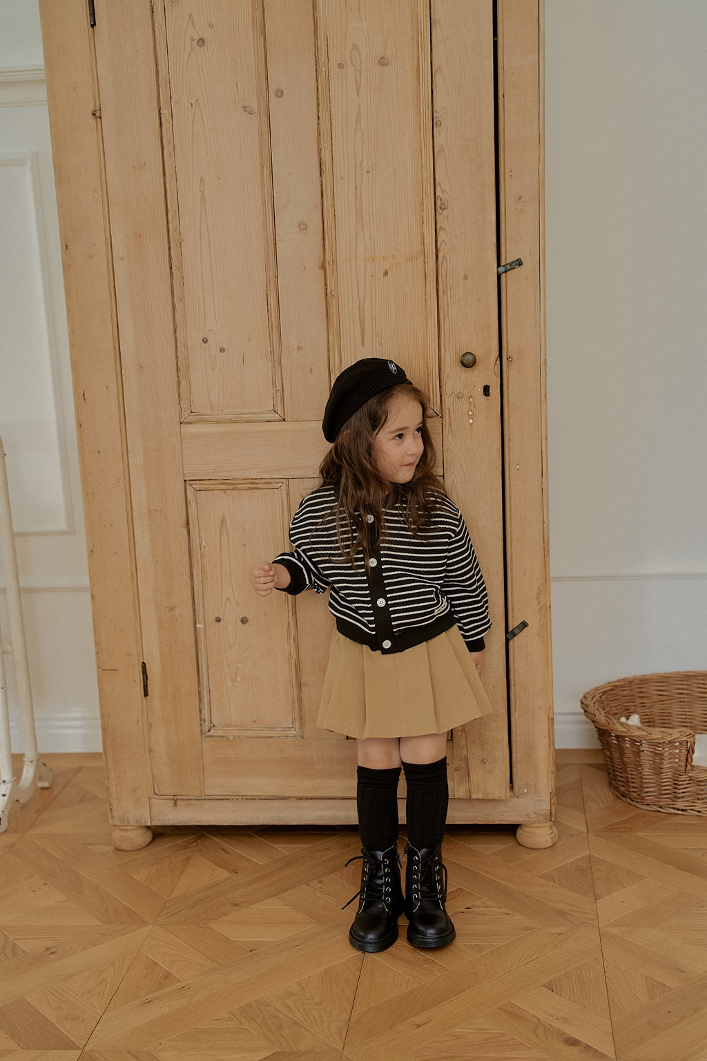 Belted Cotton Skirt