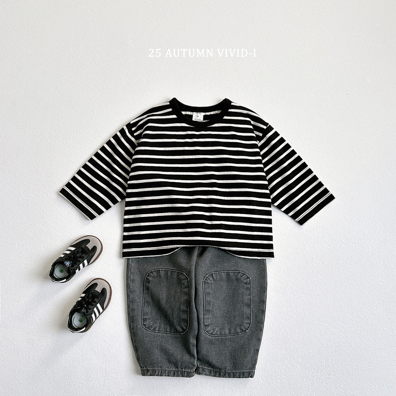 Ribbed Stripe T-shirt
