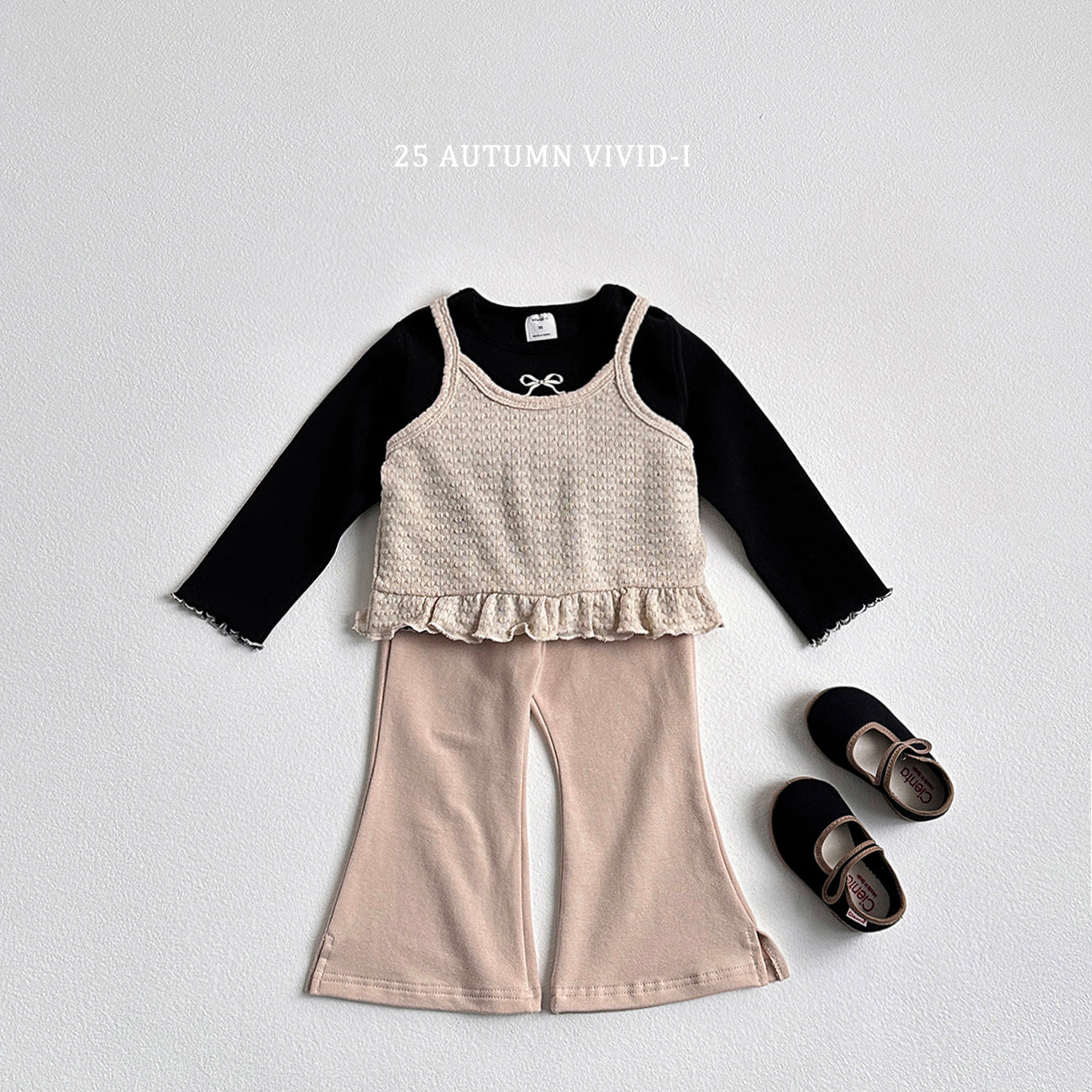 Slit Flared Pants