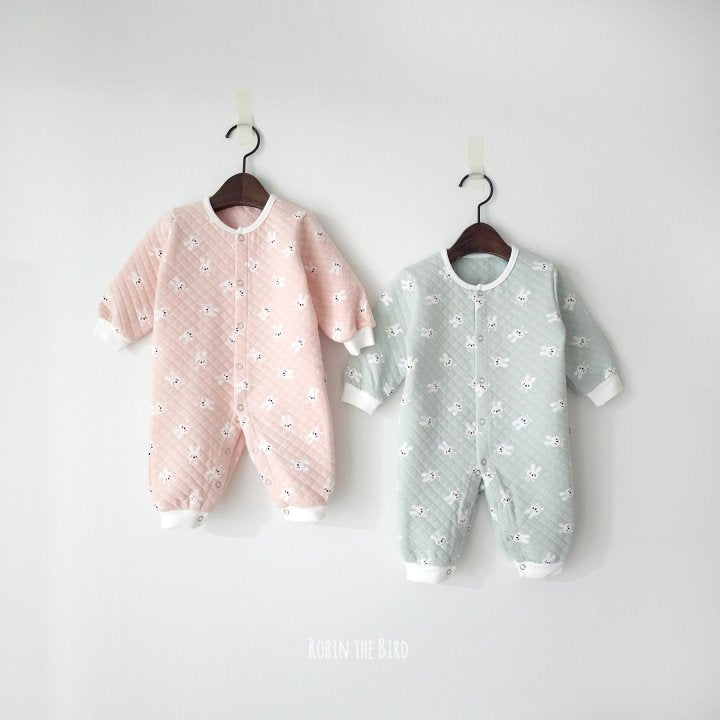 Quilted Bunny Romper