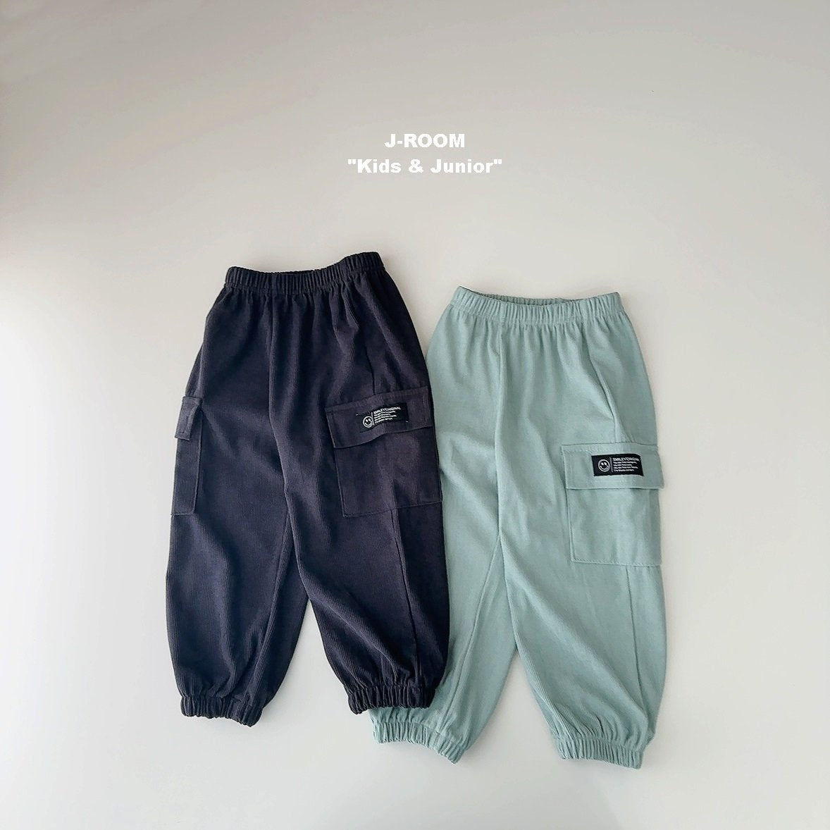 Washed Corduroy Jogger Pants